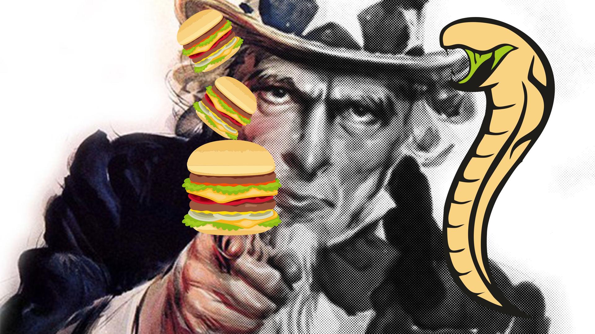 امريكا رأس الحية